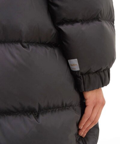 Max Mara Black Seip Down Coat