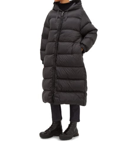 Max Mara Black Seip Down Coat