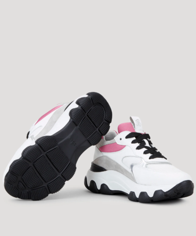Hogan Hyperactive White, Pink, Silver