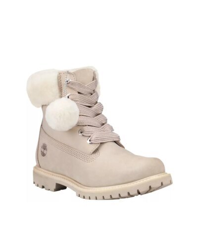 Timberland 6" Shearling Collar Waterproof Boot