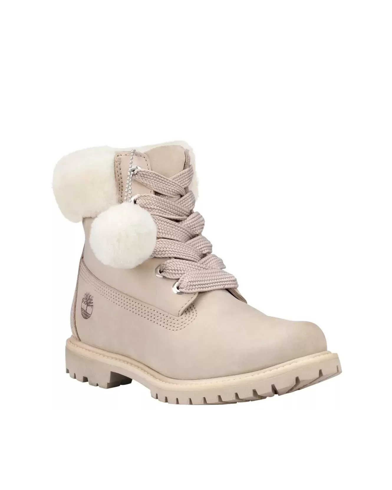 Timberland 6" Shearling Collar Waterproof Boot