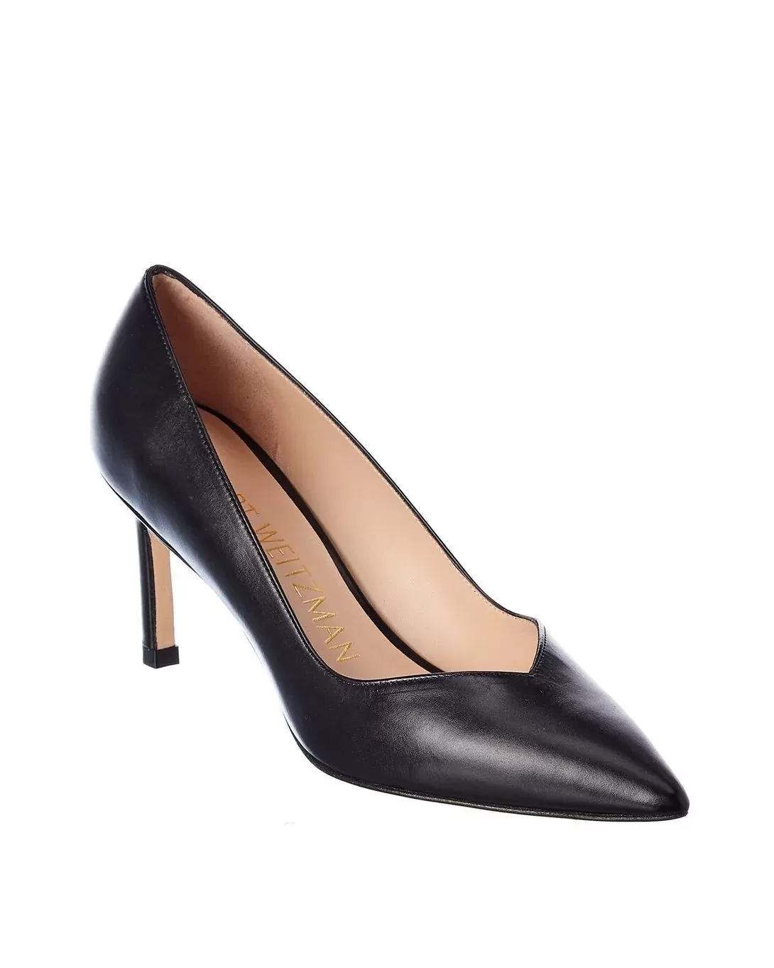 Stuart Weitzman Anny 70 Smooth Leather Pumps