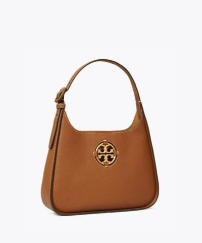 Tory Burch Miller Small Classic Shoulder Bag, Light Umber