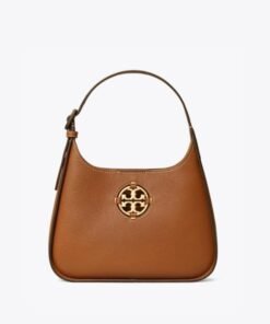 Tory Burch Miller Small Classic Shoulder Bag, Light Umber