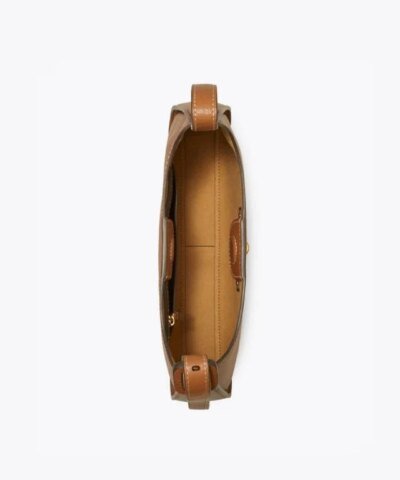Tory Burch Miller Small Classic Shoulder Bag, Light Umber