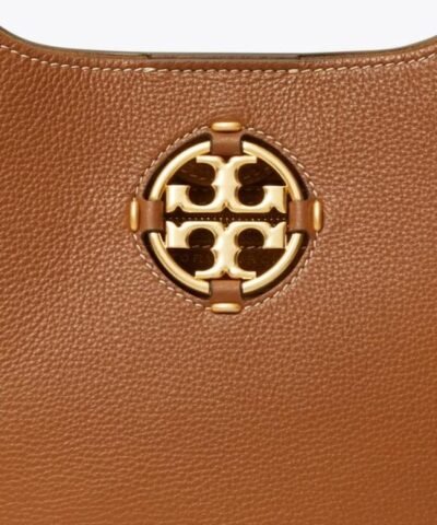 Tory Burch Miller Small Classic Shoulder Bag, Light Umber