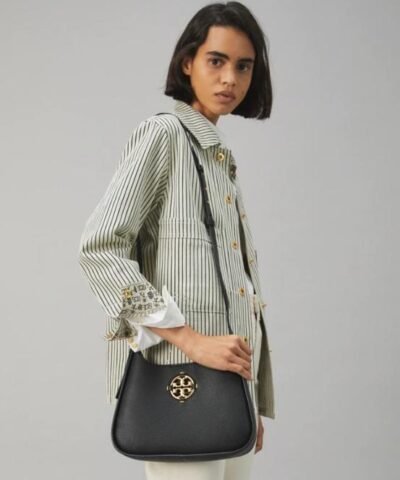 Tory Burch Miller Small Classic Shoulder Bag, Black
