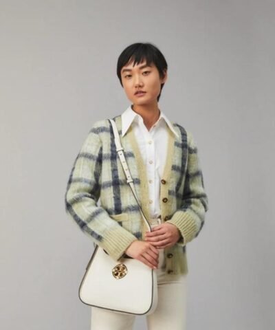 Tory Burch Miller Small Classic Shoulder Bag, New Ivory