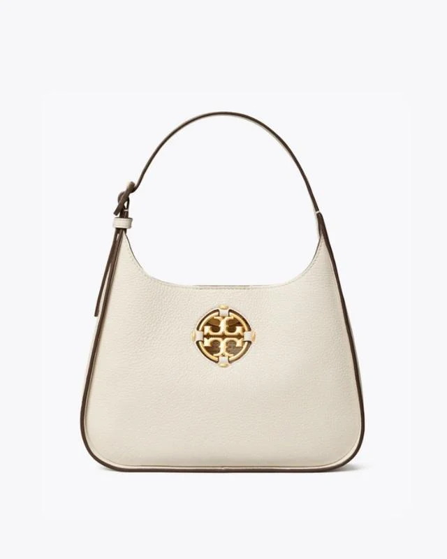 Tory Burch Miller Small Classic Shoulder Bag, New Ivory