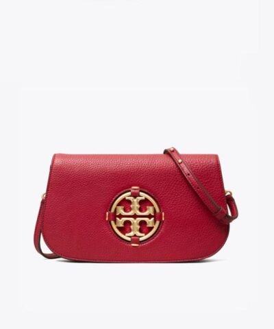 Tory Burch Miller Convertible Shoulder Bag, Loganberry