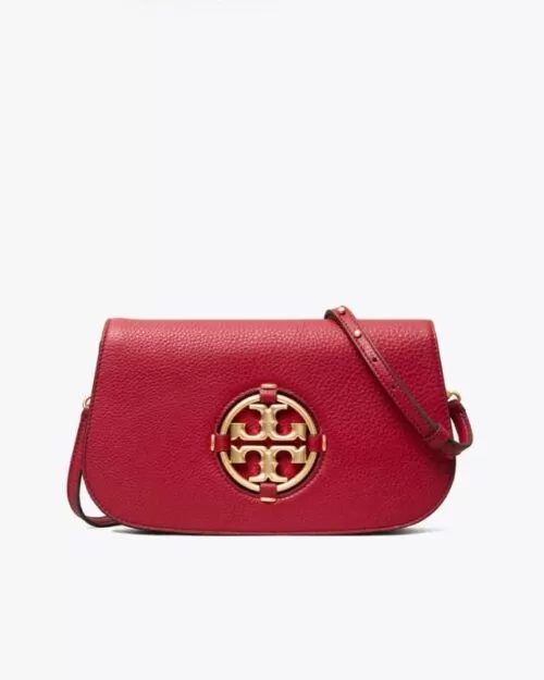 Tory Burch Miller Convertible Shoulder Bag, Loganberry