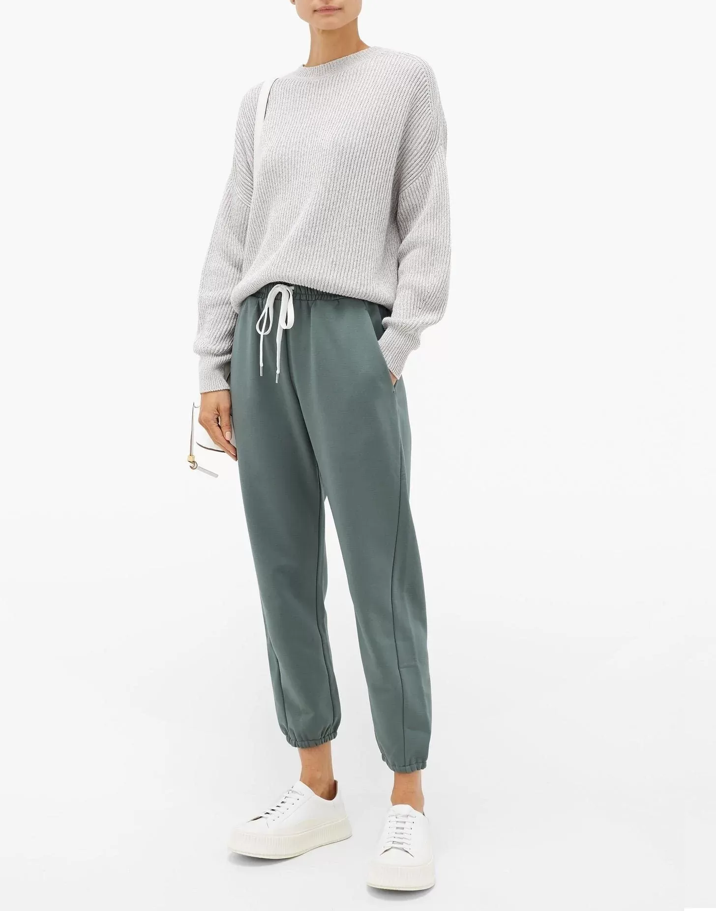 Max Mara Leisure Lembi Cotton-Blend Trackpants