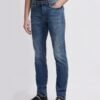 Emporio Armani Slim-Fit J06 Jeans In Distressed Denim