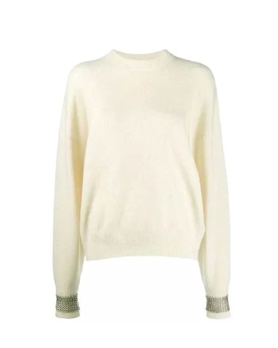 Alexander Wang Crystal Embellished Sweater