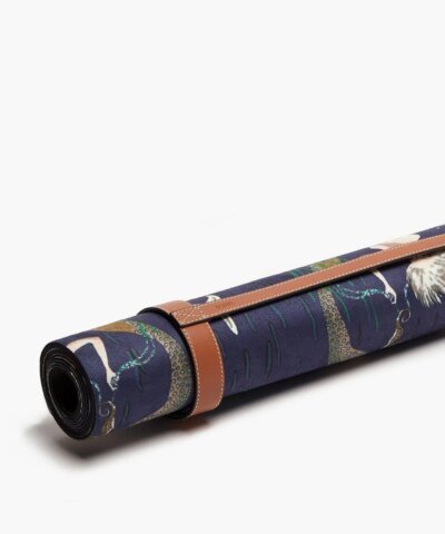 Loewe + Paula's Ibiza Microfibre Yoga Mat and Leather Carrying Strap