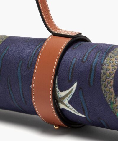 Loewe + Paula's Ibiza Microfibre Yoga Mat and Leather Carrying Strap