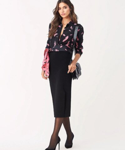 DVF Samson Silk Crepe De Chine Shirt