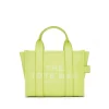 Marc Jacobs Lime Green The Leather Mini Tote Bag
