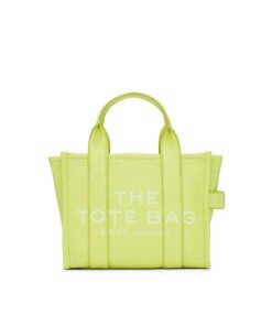 Marc Jacobs Lime Green The Leather Mini Tote Bag