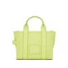 Marc Jacobs Lime Green The Leather Mini Tote Bag