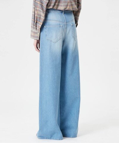 Isabel Marant Lemony High-Rise Flared Jeans
