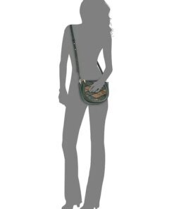 INC International Rilie Patchwork Saddle Crossbody