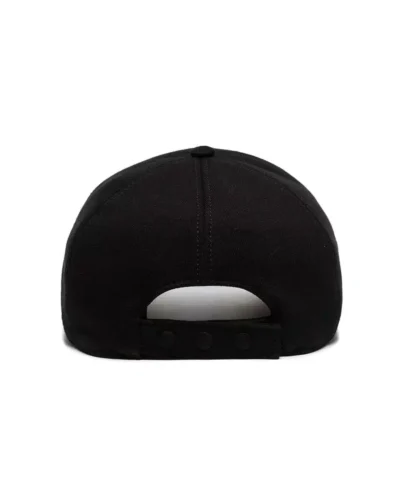 Burberry Black And White TB Logo Embroidered Cotton Baseball Cap