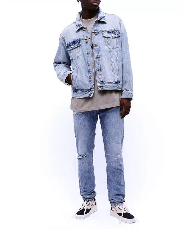 Fear of God Essentials Denim Trucker Jacket