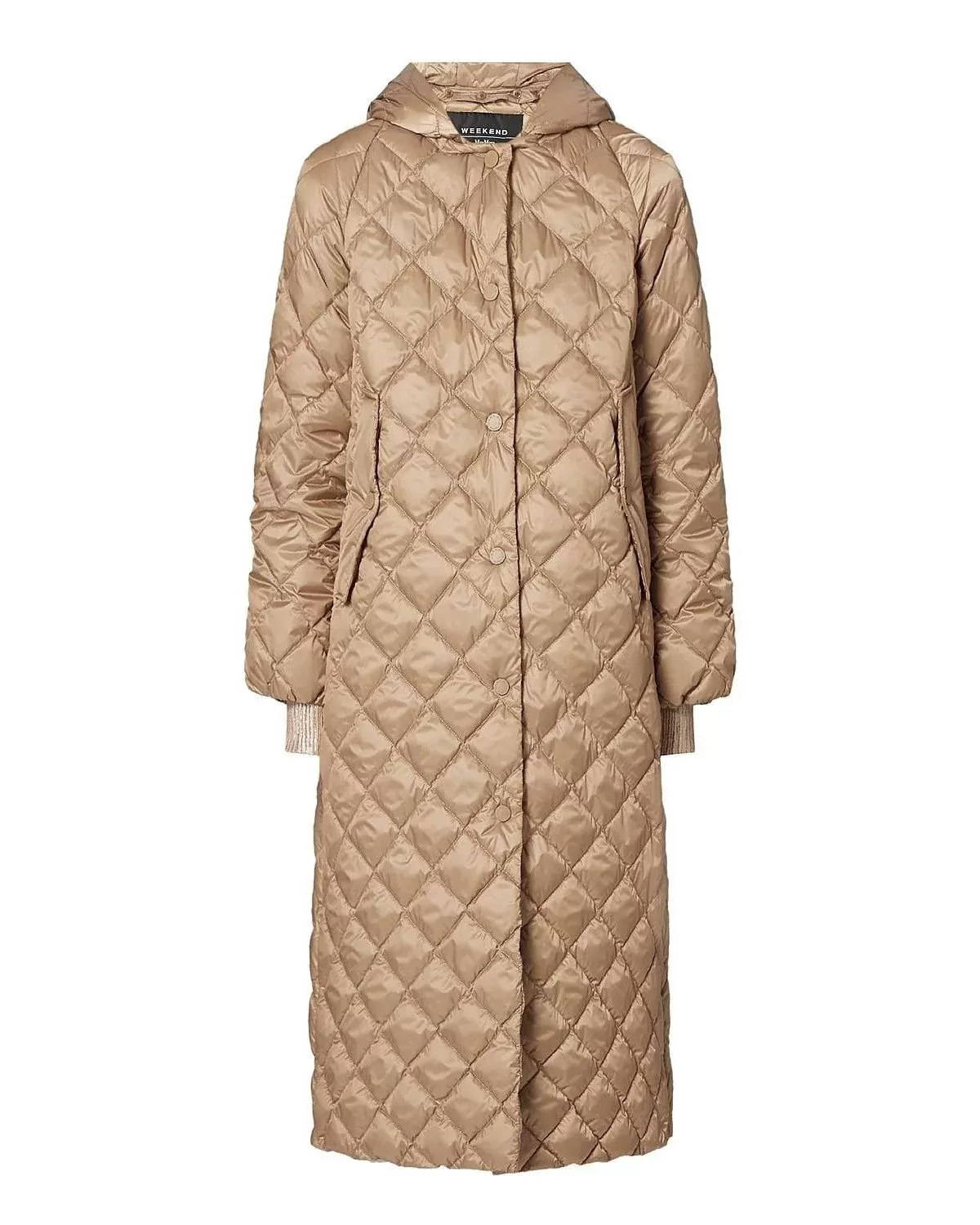 Weekend Max Mara Ontario Long Quilted Coat