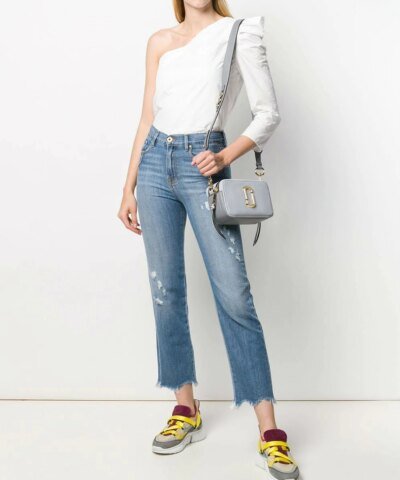 Marc by Marc Jacobs The Softshot 21 Crossbody Bag, Grey