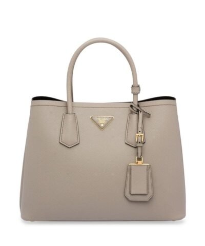 Prada Double Bag Large, Grey
