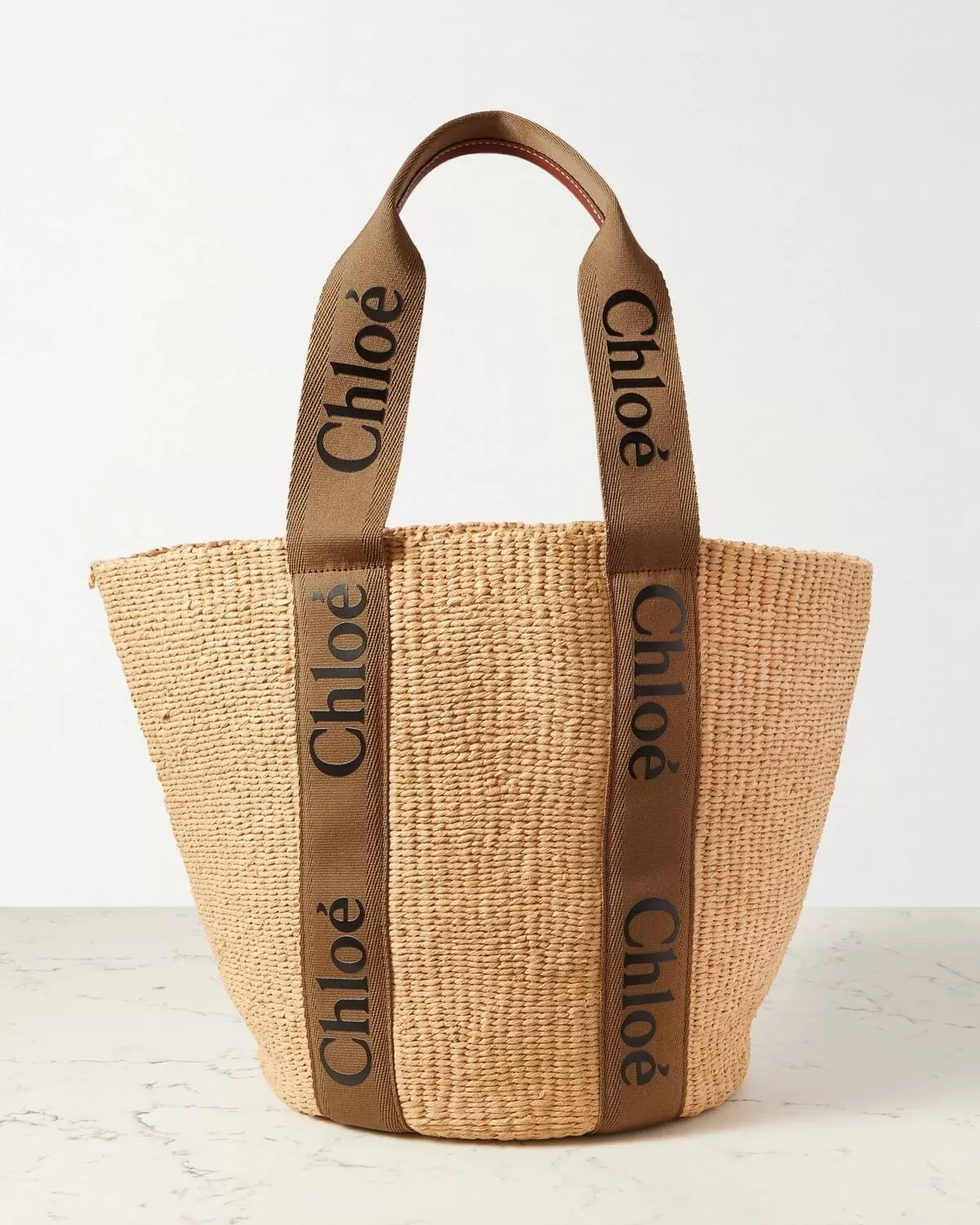 Chloe Large Woody Basket, Brown