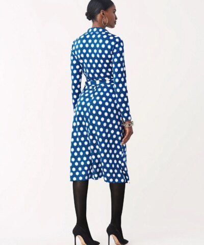 DVF T/73 Silk-Jersey Midi Wrap Dress