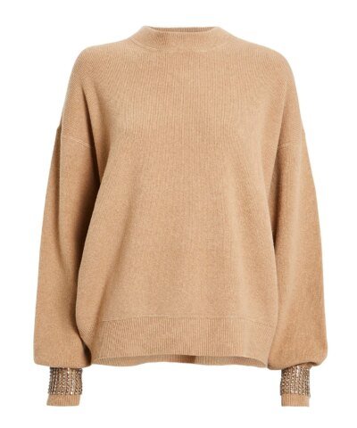 Alexander Wang Crystal Embellished Sweater