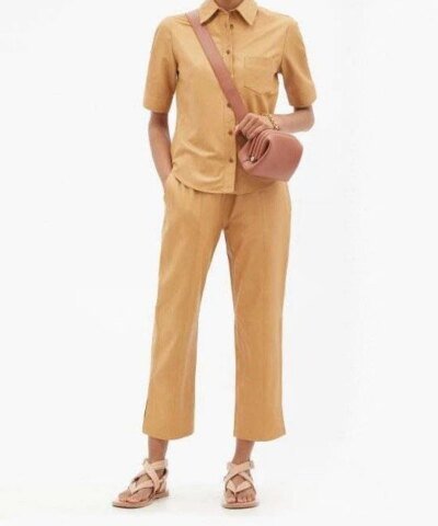 OSOI Nude Peanut Brot Cross-Body Bag, Tan