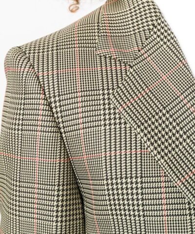 Maison Margiela Check Print Blazer