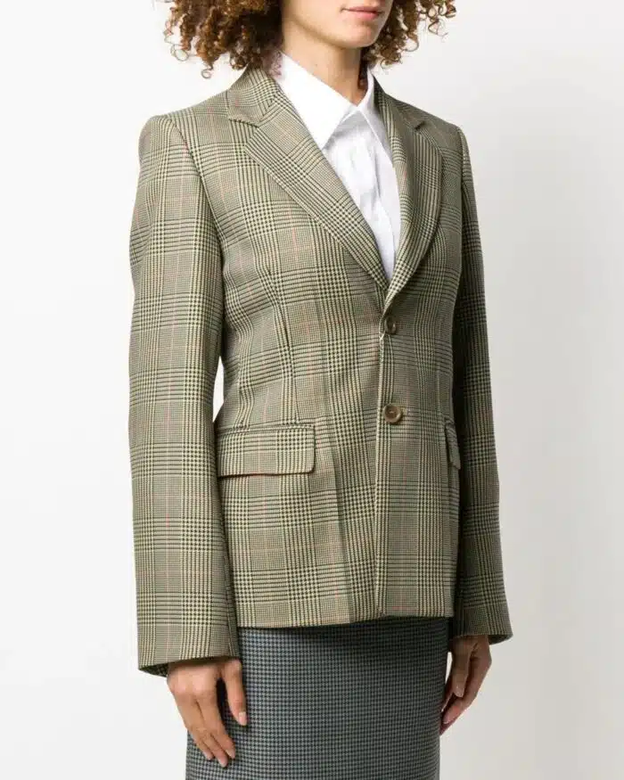 Maison Margiela Check Print Blazer