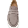 Tod's Contrasting Sole Penny Loafers