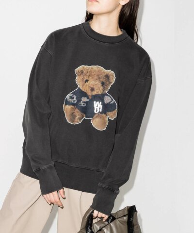 We11done Teddy Cotton Sweatshirt