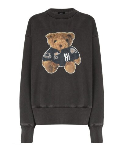 We11done Teddy Cotton Sweatshirt
