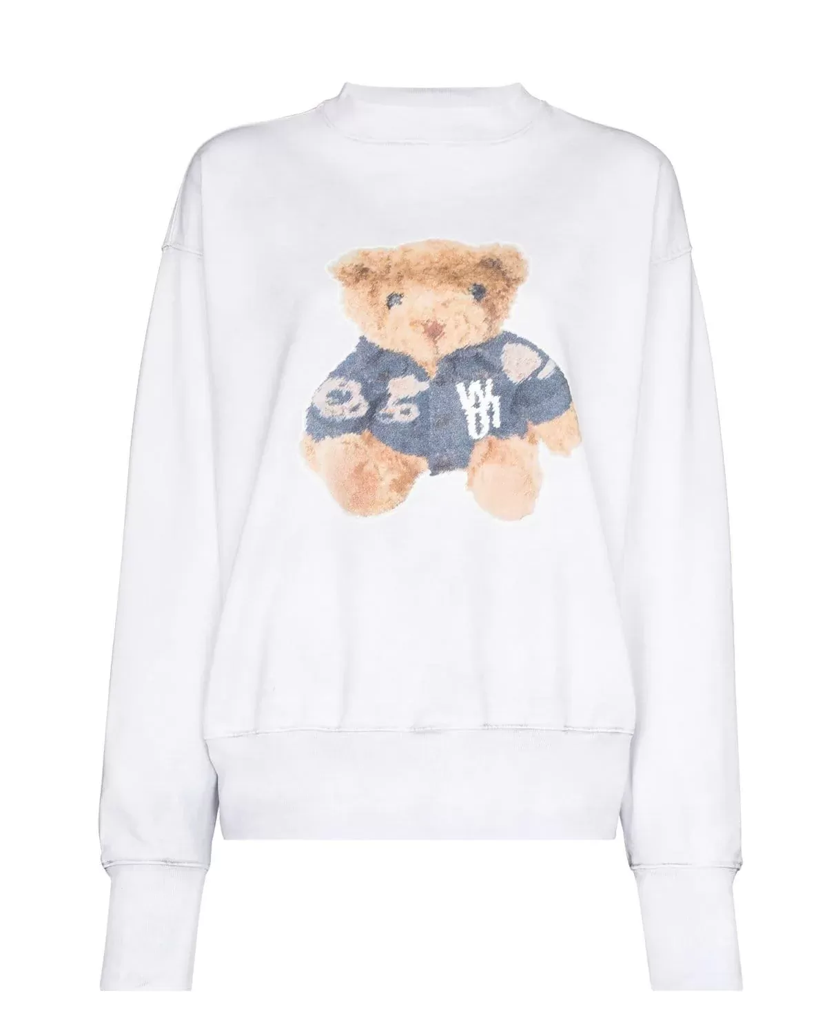 We11done Teddy Cotton Sweatshirt