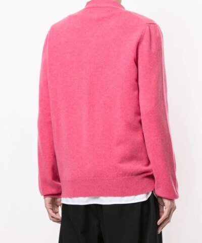 Comme Des Garçons Play Logo-Embellished Cardigan