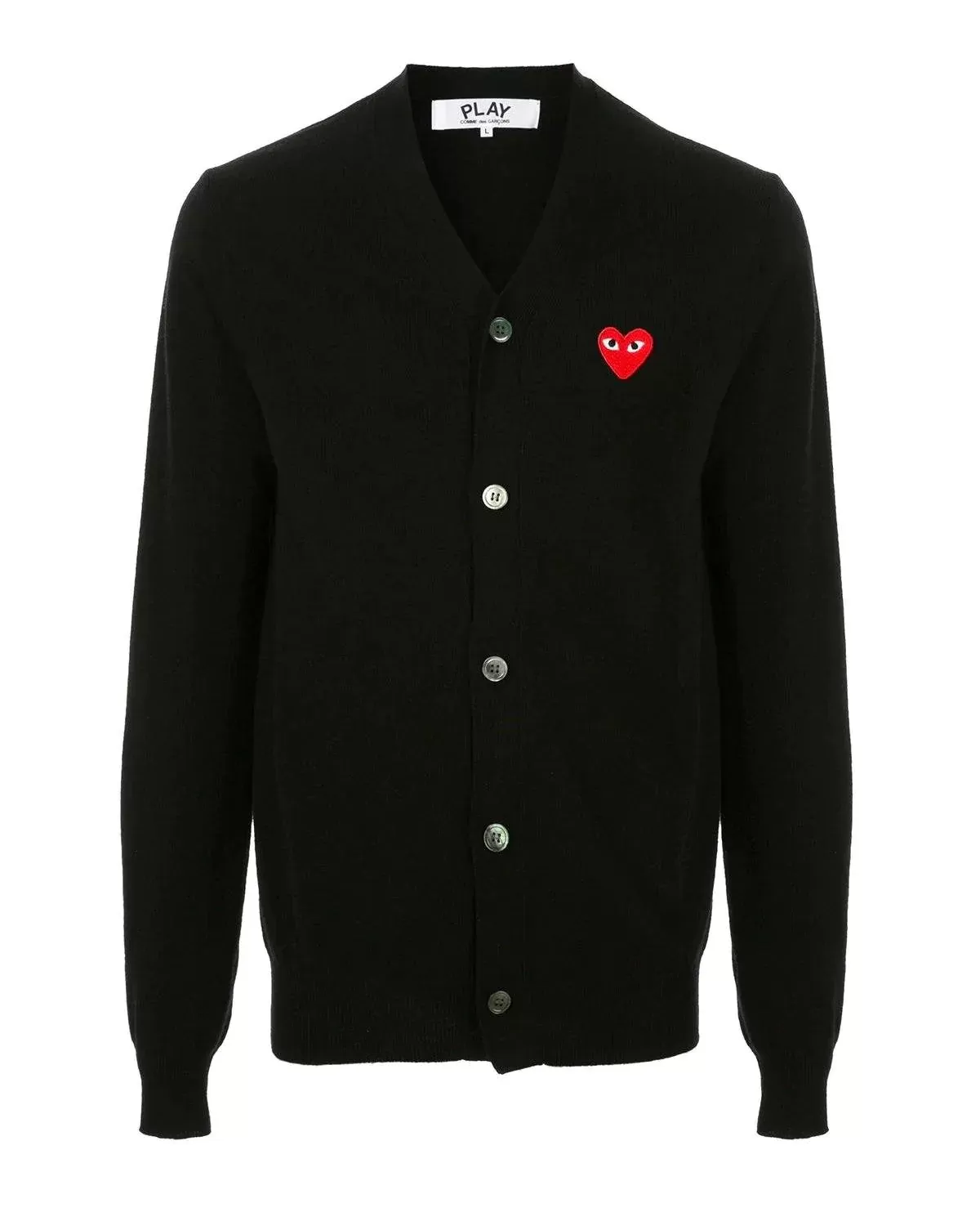 Comme Des Garçons Play Logo-Embellished Cardigan