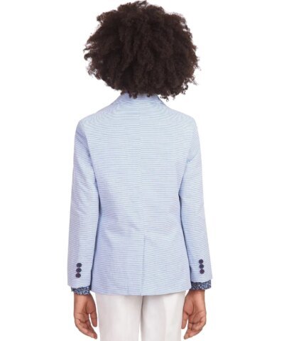 Tommy Hilfiger Big Boys Horizontal Stripe Seersucker Blazer