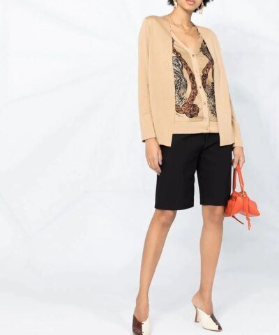 Salvatore Ferragamo Layered Cardigan