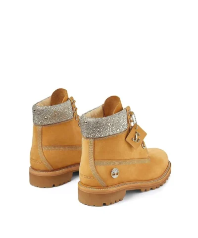 Jimmy Choo X Timberland 6-Inch Crystal Boots