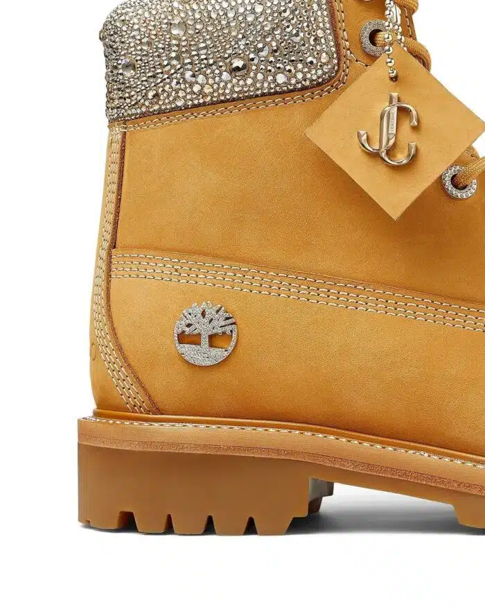 Jimmy Choo X Timberland 6-Inch Crystal Boots