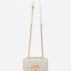 Dior Small Caro Bag Ivory Soft Cannage Calfskin