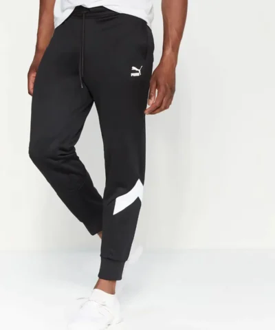 Puma Black Iconic MCS Track Pants