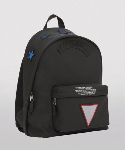 Burberry Badge Appliqué Backpack